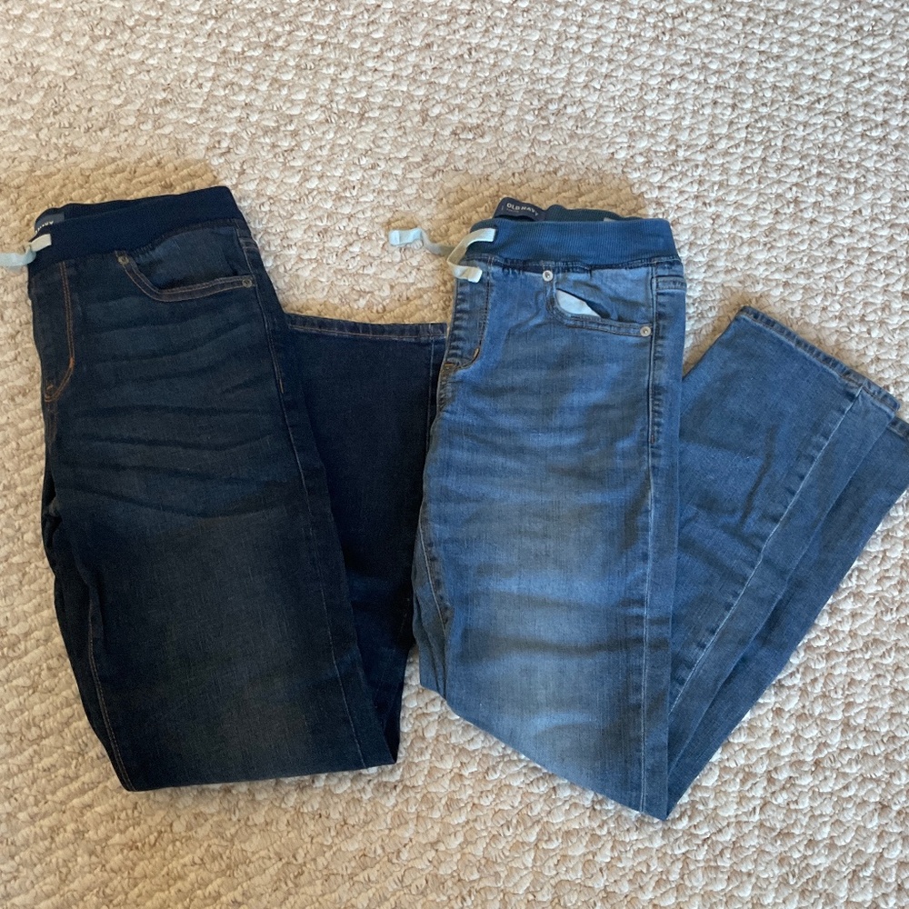 👖 Old Navy Boys Jeans with stretch top - size 10/12